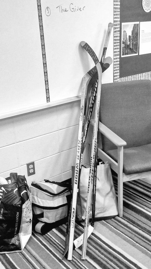 You know you teach in a #canadian school when... #hockey #culture #middleschool <a href="/ElenkoJD/">Jared Elenko</a> <a href="/heikoheinze/">Heiko Heinze</a>
