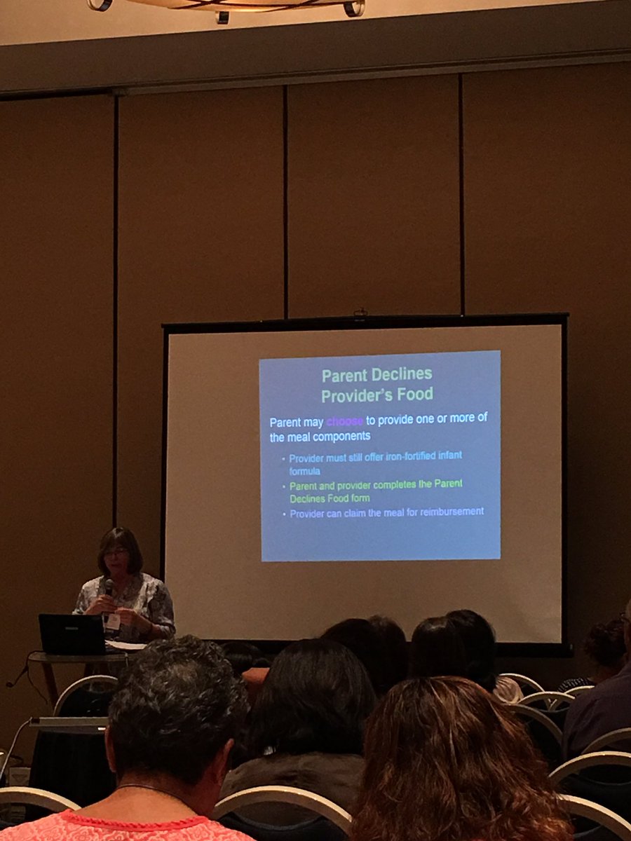 TalaveraTerry's tweet photo. Kelley Knapp Infant Nutrition session. #CCFPRT16 #CACFP https://t.co/dHJ7t3QHXf