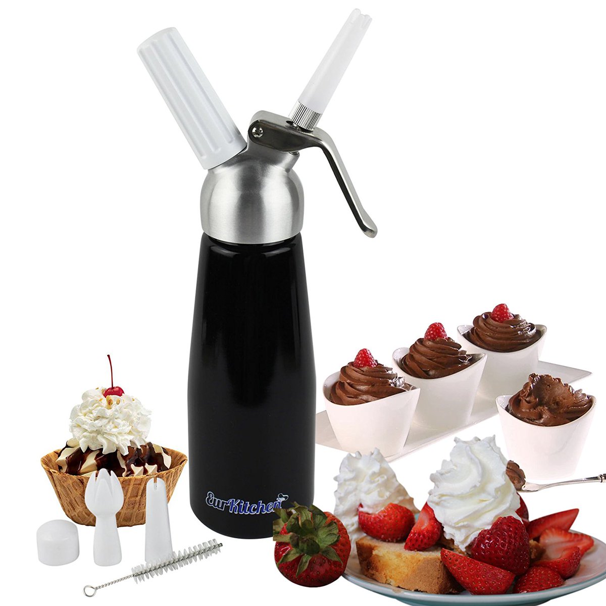 GOOODEALL's tweet photo. Whats better on your #hotchocolate . #WhippedCream of course. #delicious #whippedcreamdispenser . 
https://t.co/02qACShVwo https://t.co/BgQGw94y6V