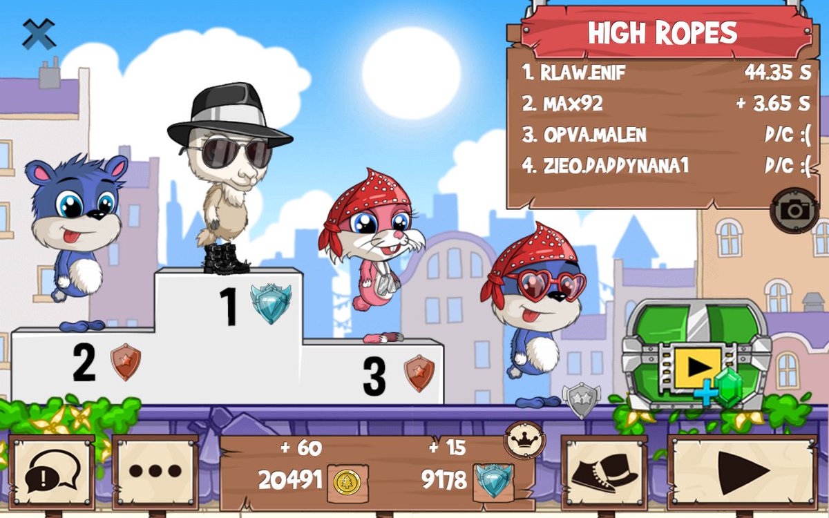 Enif1FR2's tweet photo. Never give up 🤗 #funrun2 #max92 #Malen #Daddynana1 https://t.co/PM1fHKOYy1