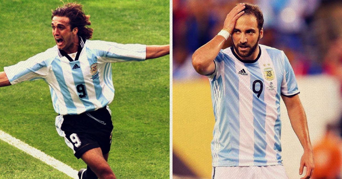 Resultado de imagen de si batistuta fuera higuain