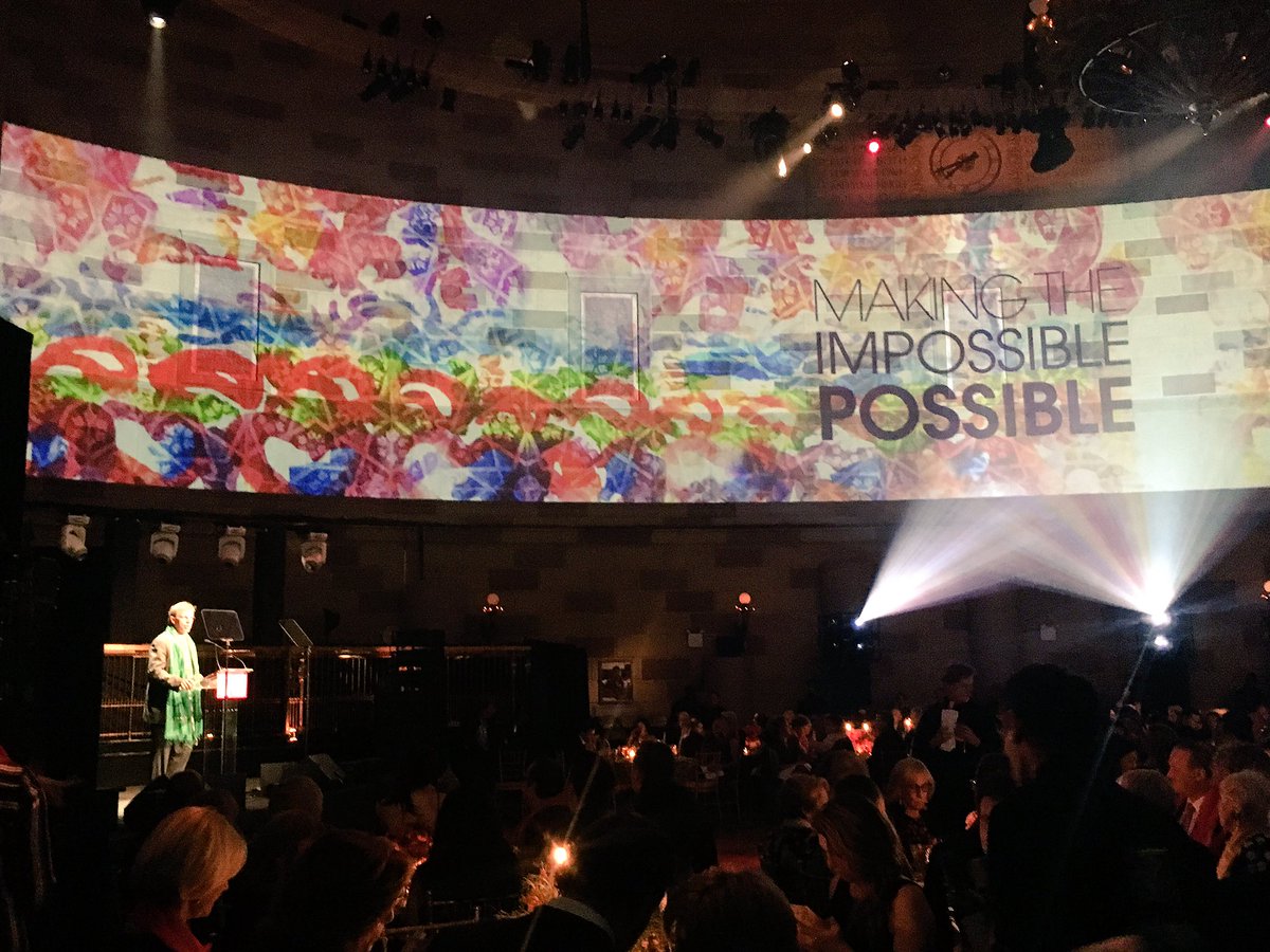 Acumen's tweet photo. .@Acumen's Board Chair Bob Niehaus welcoming our community! Thank you for helping make the impossible possible. #Acumenat15 https://t.co/wFV3XIsLf5