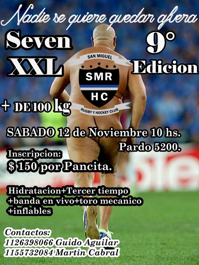 De los primeros sevens de gordos, un seven solo para pancitas habilidosas