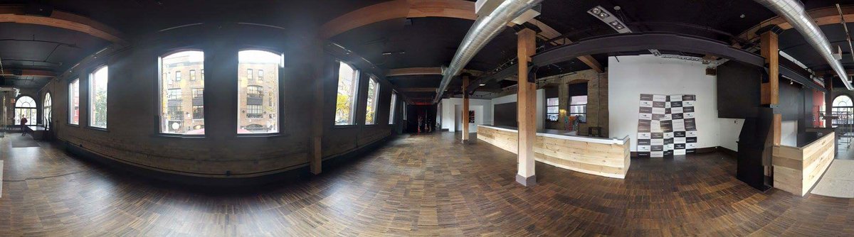 TakeNoBULLying's tweet photo. Launch party venue, sneaktacular! #6ixess https://t.co/WgUIxGQAxr