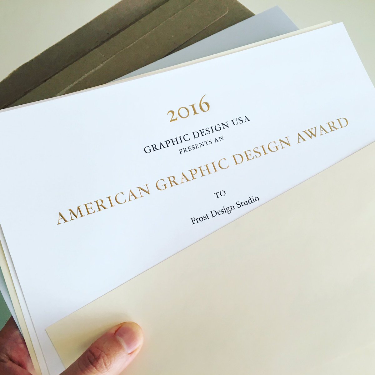 frostdesignus's tweet photo. Thanks Graphic Design USA! #gdusa #graphicdesign #poster #graphicdesignstudio #frostdesignstudio #graphicdesignaward https://t.co/97R3IZhG2i