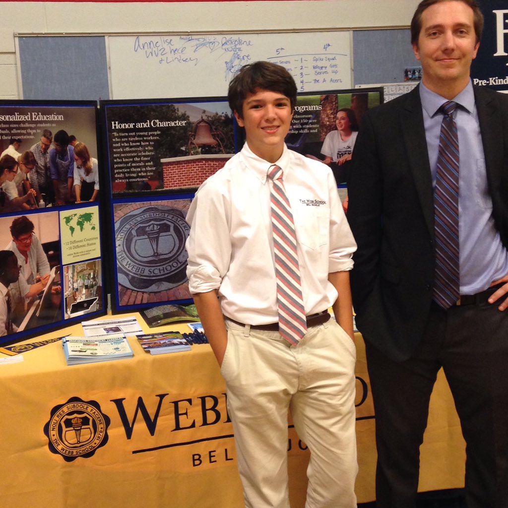 thewebbschool's tweet photo. Excited to visit @harding_academy tonight! Come hear why Harding alum Henry Corwin chose boarding school. #whywebb https://t.co/L2samABzEK