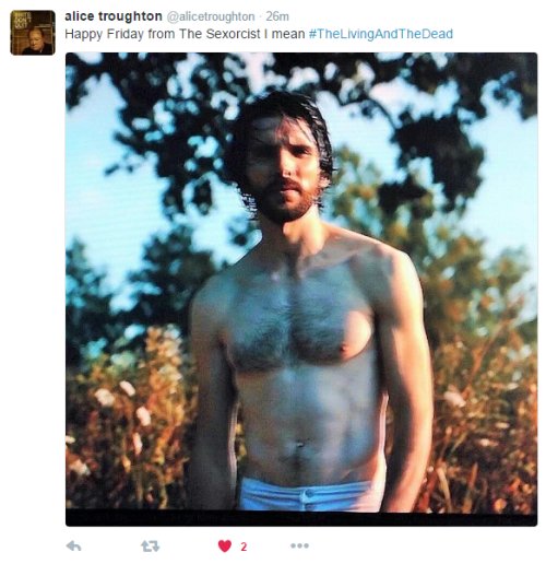 CrystalCave9's tweet photo. Summoning the Sexorcist, for the best goodnight...
#ColinMorgan #TheLivingAndTheDead
#NathanAppleby #AliceTroughton https://t.co/qeJRQxqJ6A