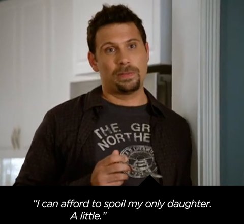 SuburgatoryABC's tweet image. Gee, thanks dad. #Suburgatory