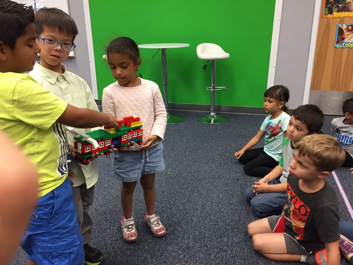 ChienforSTEM's tweet photo. @CasitaMagnet Kinders share 1st #iteration of prototypes w/ class & collect feedback to improve designs #feedbackcycle #MakerEd #openminded https://t.co/Tj2BMR1tEa