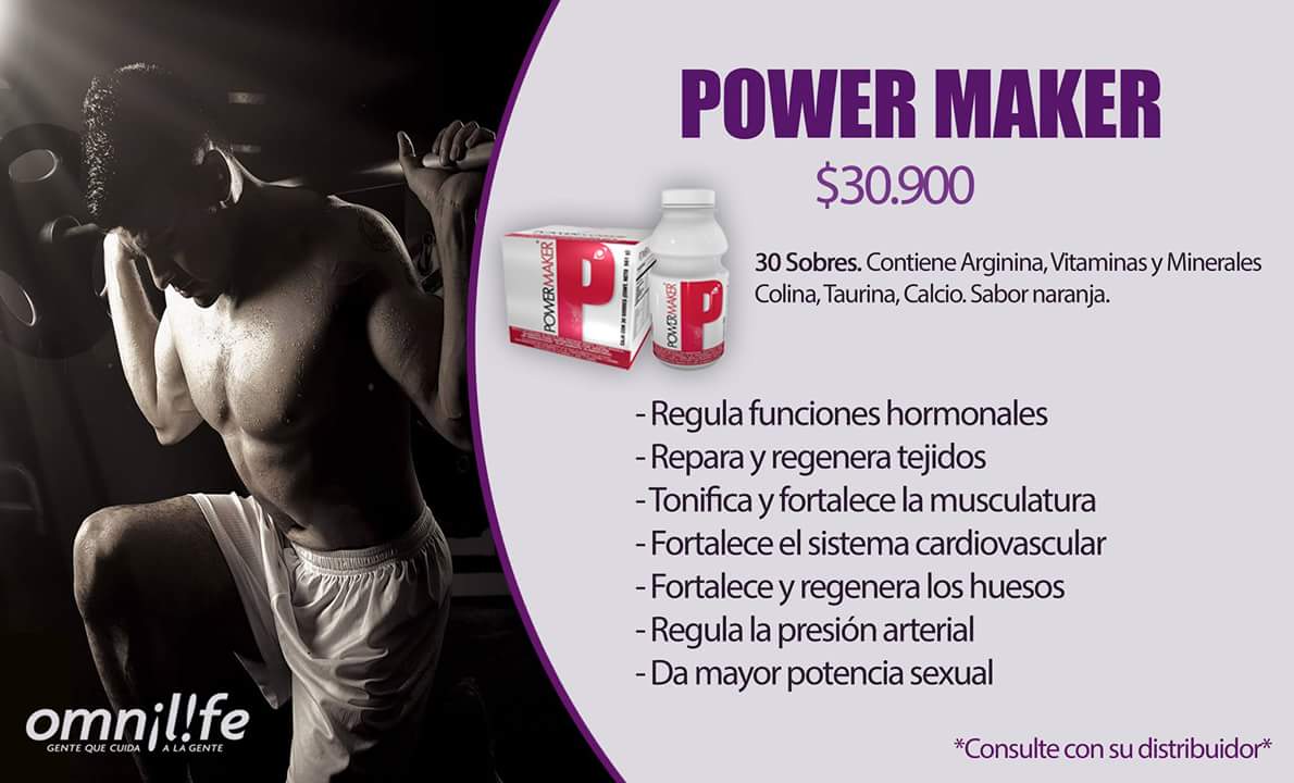 PowerUpOL's tweet image. Si quieres sacarte la polera en el verano y tener calugas, no te olvides de usar #PowerMaker