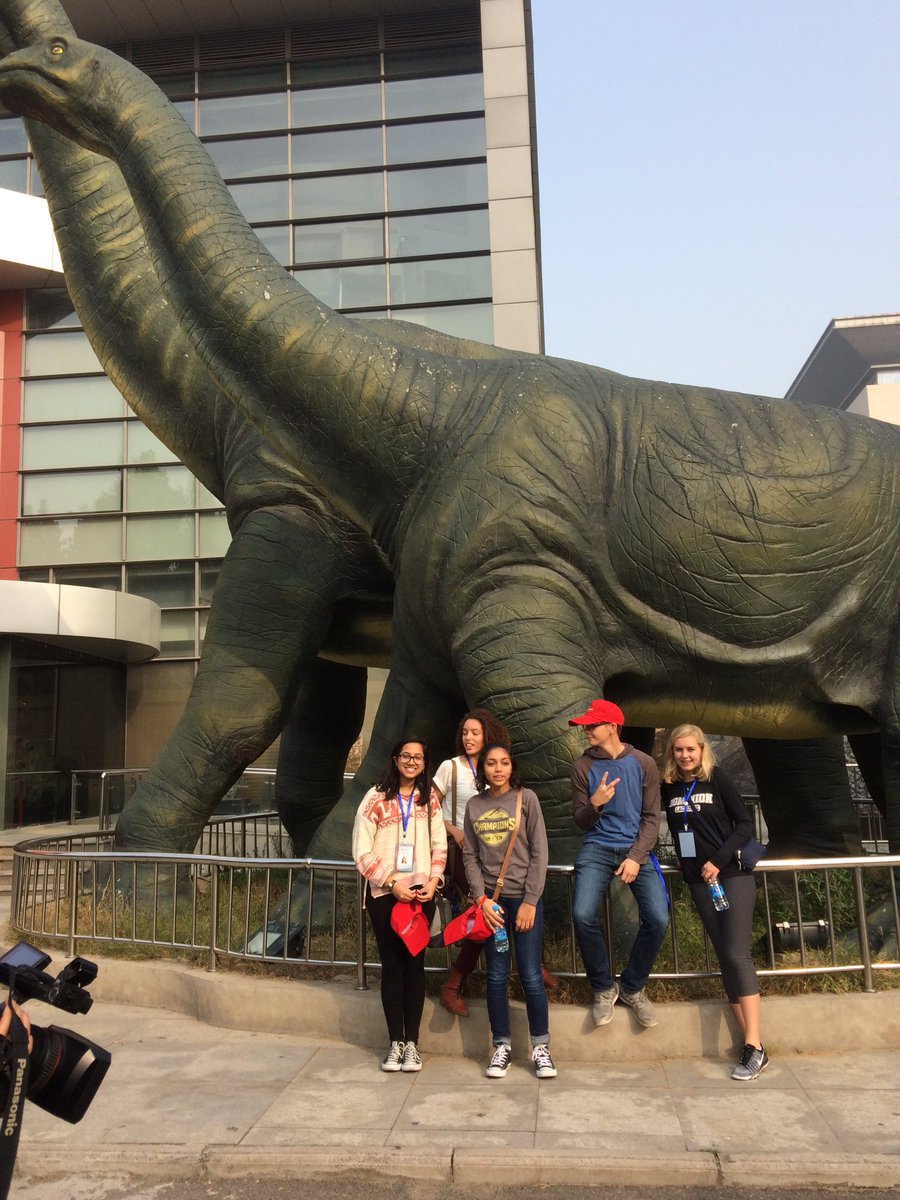 At the Zhengzhou geological history museum