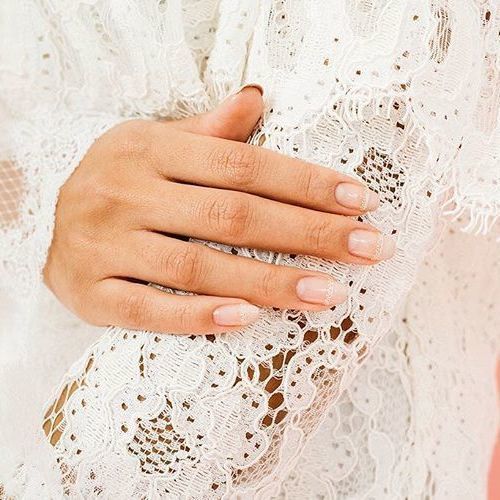 naildesignscom's tweet photo. Lace nails over lace sleeves in a lace dress. That's lacey! 📷:@bellacures #lacenails #nailart https://t.co/bioSwKoAqu