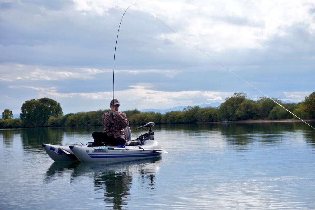 NoCoFlyBoys's tweet photo. #flyfishing #northpark @SeaEagleBoats https://t.co/WCY2UrzrwV