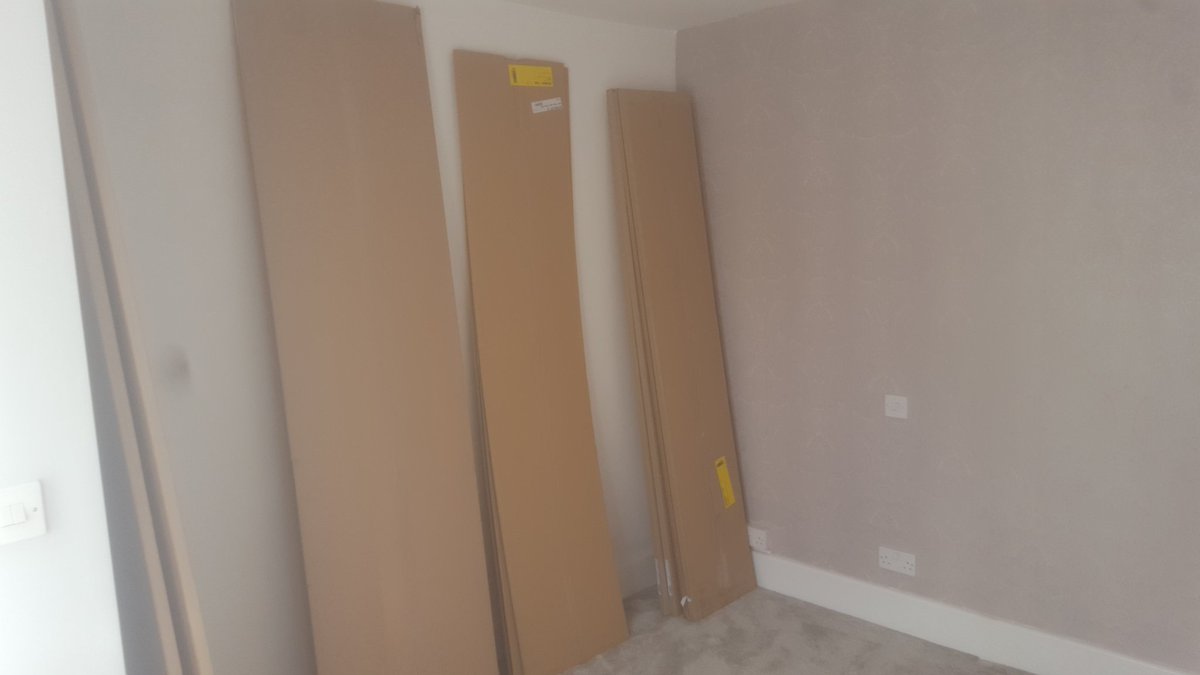 fittedsolution's tweet photo. set of wardrobes completed yesterday. I was a recommended after there fitter let them down. #fittedsolutions #reliable https://t.co/klLR5fgpEb
