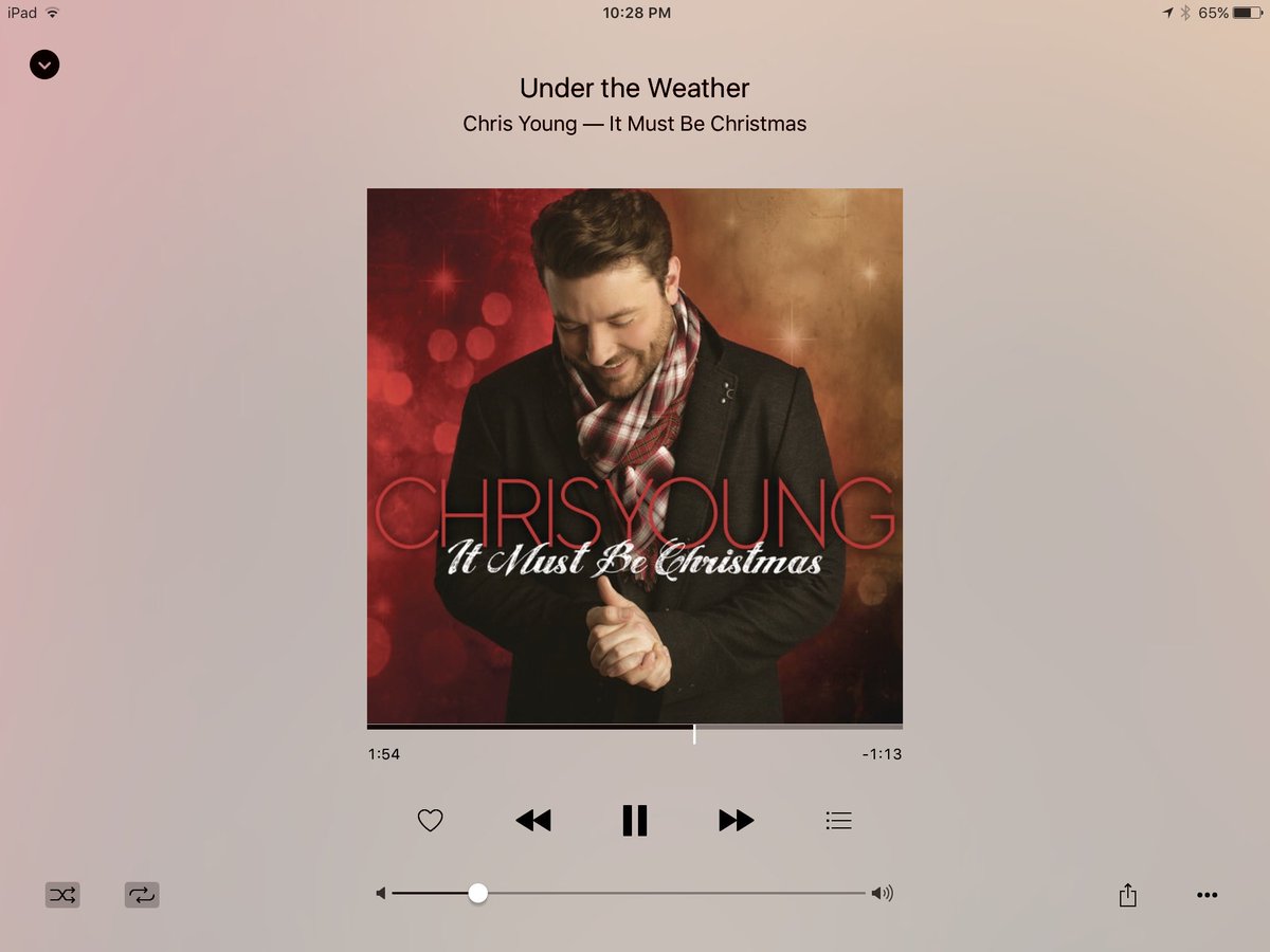 ChelsHill34's tweet photo. Seriously @ChrisYoungMusic this album made me skip Halloween and thanksgiving and go straight to Christmas. #inlove https://t.co/FHGwu9Uy6A