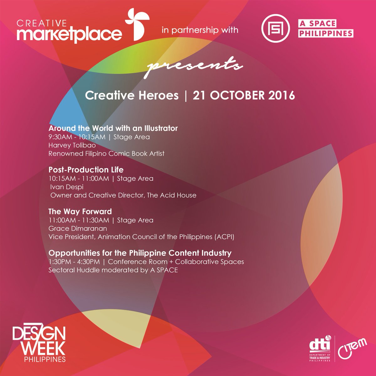 DesignWeekPH's tweet image. Head over to the Creative Marketplace at HallONE this October 20-22! bit.ly/2ek0HBA #DesignWeekPH