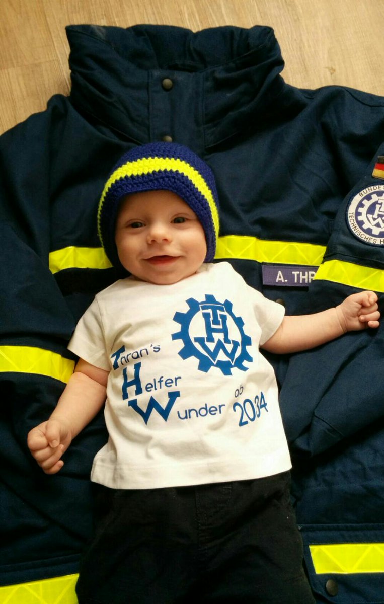 Nachwuchs beim #THW #Verden ! Wir wünschen der Familie unseres Zugtruppführers nur das Beste! #neuerhelferab2034