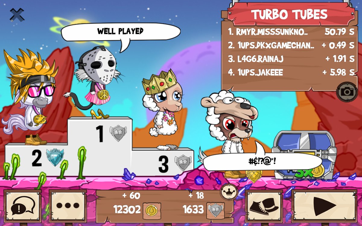 MissUnkn0wn1's tweet photo. #RmyR vs 1Ups 1v2 and someone π @thefunrun Want to catch an L? #funrun2 #DKxGAMECHANGER #rainaj #Jakeee https://t.co/LtUJhyW4ej