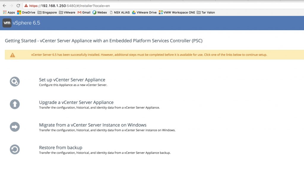 pandom_'s tweet photo. vCenter Server Appliance 6.5 Fusion Install - easy as ever! #VMworld2016 #MigrateToVCSA… https://t.co/NTzxpEQGxs https://t.co/fCRFsuZ6NO