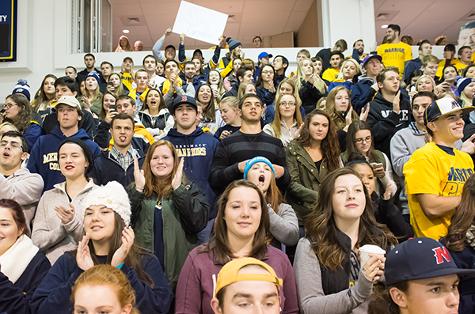MC_Athletics's tweet photo. Saturday @MerrimackMIH Game to Air Nationally on @FoxCollegeSport Atlantic to Highlight Weekend Promotions #GoMack  https://t.co/tG1lJCwgM8 https://t.co/9n1DqKCjkv