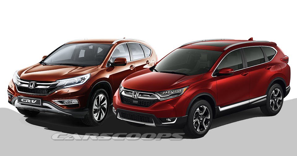 Carscoop's tweet photo. #VisualComparison: Has The New #Honda CR-V Reached Its Maturity? https://t.co/qTKPPoKq9z https://t.co/7C0HScqMUl