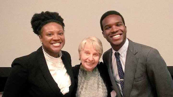 CampbellDems's tweet photo. Thank you Diane and Justin for debating tonight! Also a special thanks to Eleanor Clift for moderating. https://t.co/ztuN4LTJTS