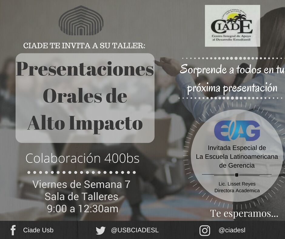 USBCIADESL's tweet photo. ¡Sorprende en tu próxima presentación! https://t.co/pk5ZzbWzOu