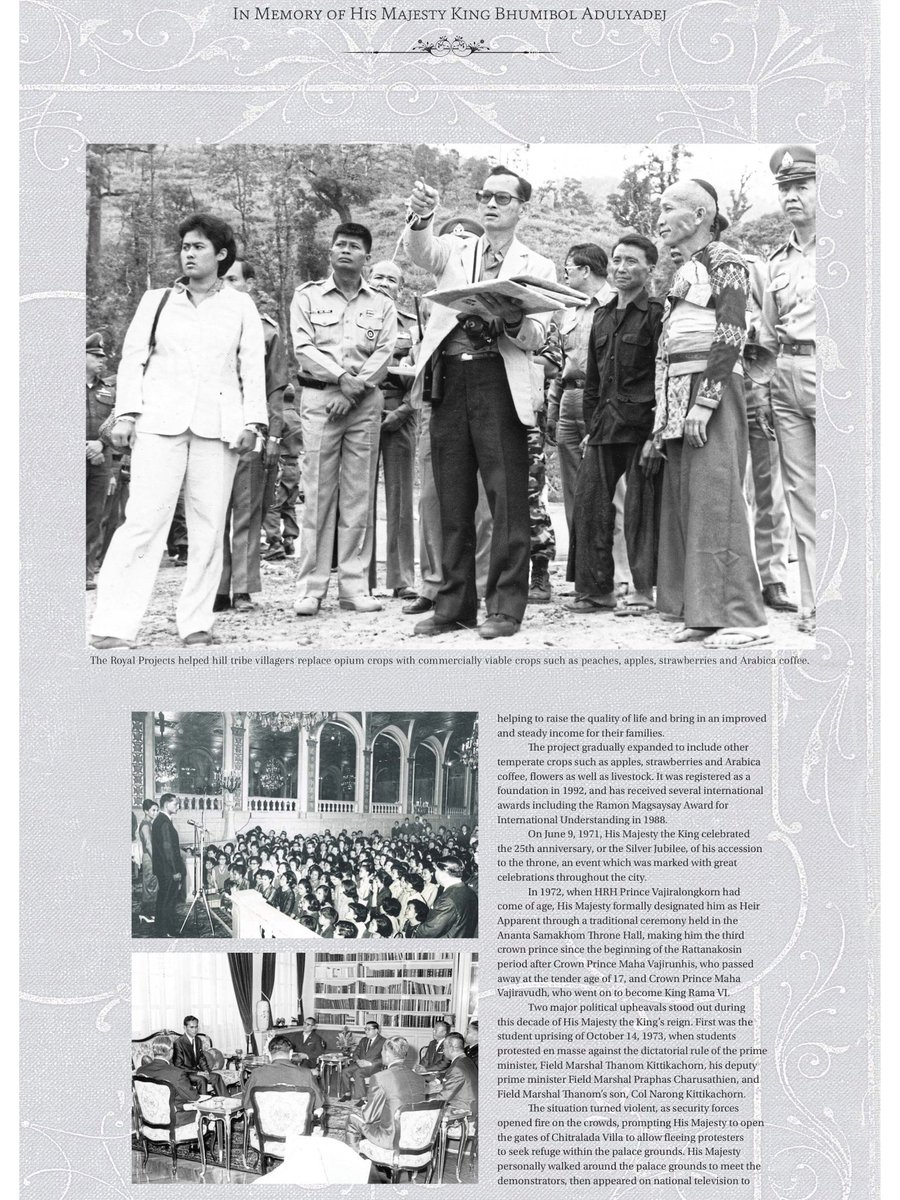 RichardBarrow's tweet photo. [Bangkok Post] In Memory of King Bhumibol: The Fifth Decade #Thailand https://t.co/72peESXxxf
