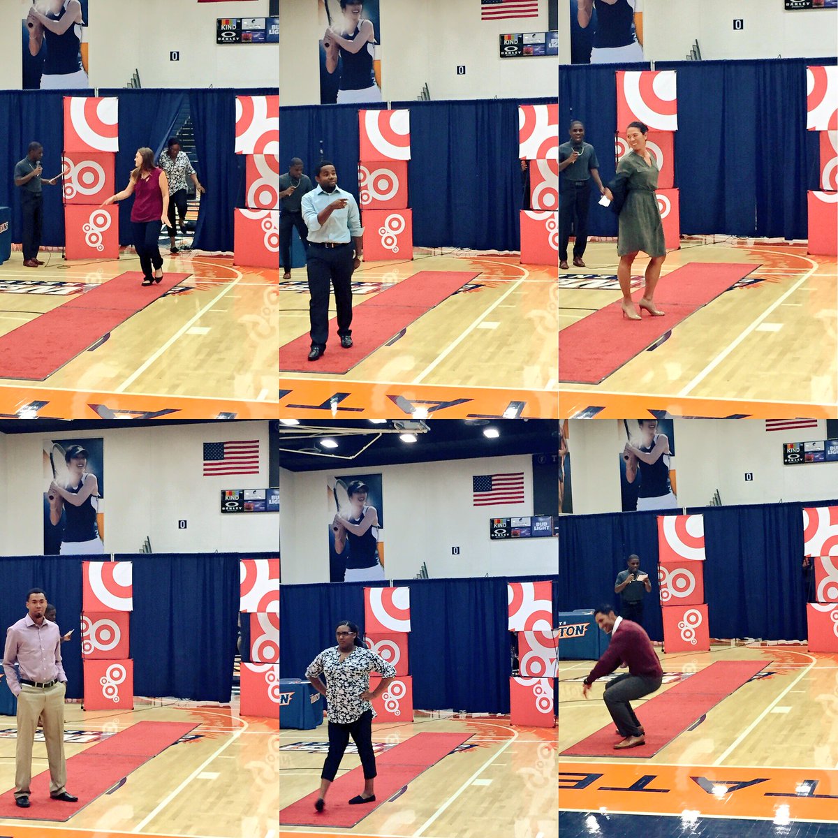 chantaletorres's tweet photo. CSUF Athletes rockin' the runway in TGT apparel @ the #TitanTakeover Career Development &amp; Networking Night! @Ricky_Fair_TGT @NicoletteSeitz https://t.co/ss1x9b3QdY