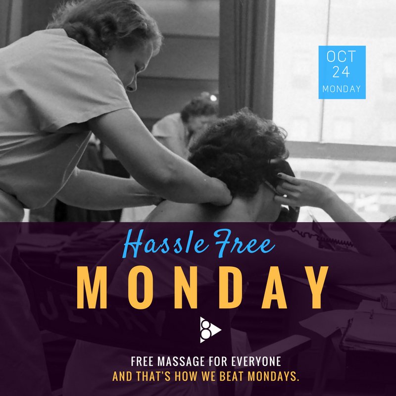 #Free massage for our dear community! #Acceler8PH #RealConnections #community #winning