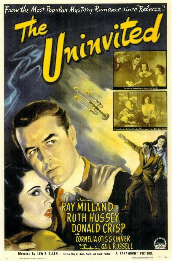 Solidmoonlight's tweet photo. "The Uninvited" (1944) is another must-see film #HubClubContest #ClassicMovieHub #Halloween https://t.co/aS5TMGvN9j