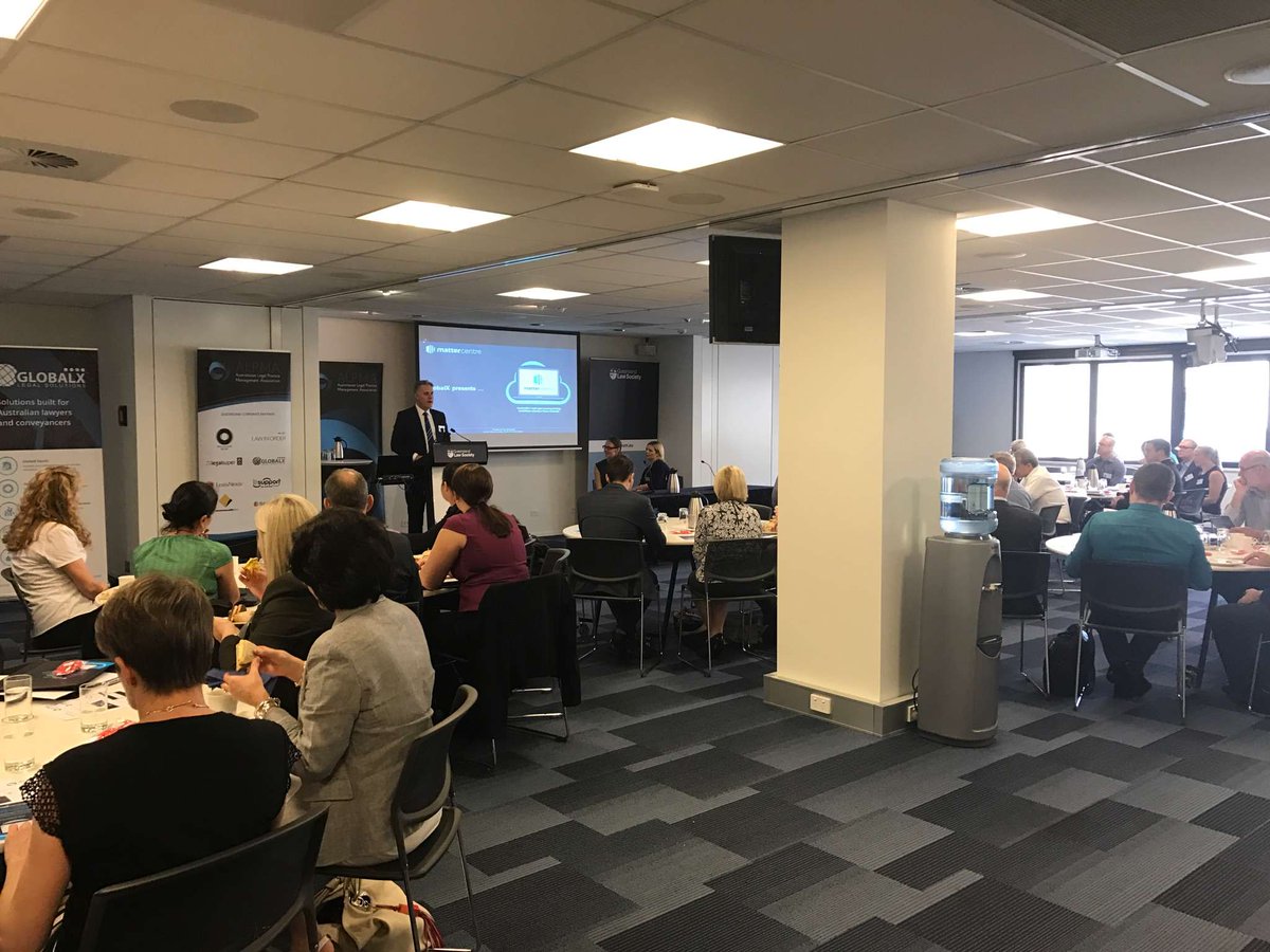 AusLegalPracMgt's tweet photo. Thanks to @GlobalXAU, the #ALPMAQLD featured partner at our #legal practice management seminar today! https://t.co/fMOEL3uAfq