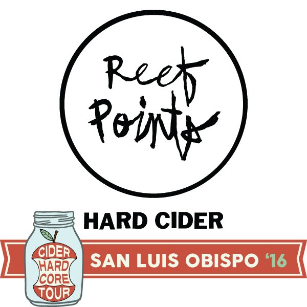 TheCiderTour's tweet photo. #ReefPointsHardCider pouring at the 1st Annual #HardCoreCiderTour - #SanLuisObispo on Sat, Oct. 22nd at El Chorro Regional Park! https://t.co/pspm9Jc5WC