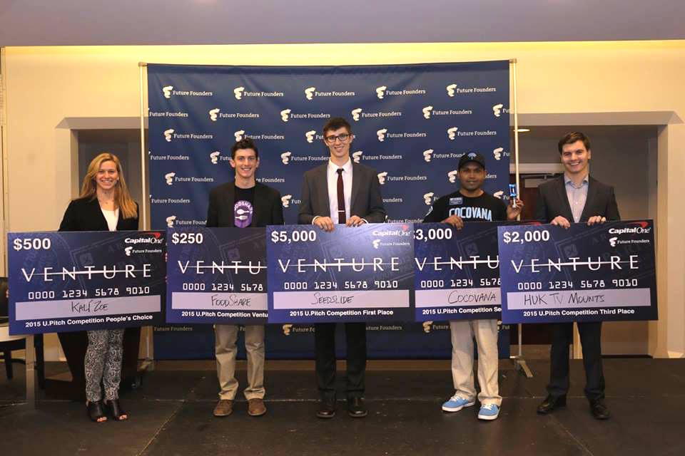FutureFounders's tweet photo. LAST CHANCE! Students who want to pitch for $10k must apply by Oct. 20! https://t.co/61iL6r9fwY https://t.co/lK6BA45lgM