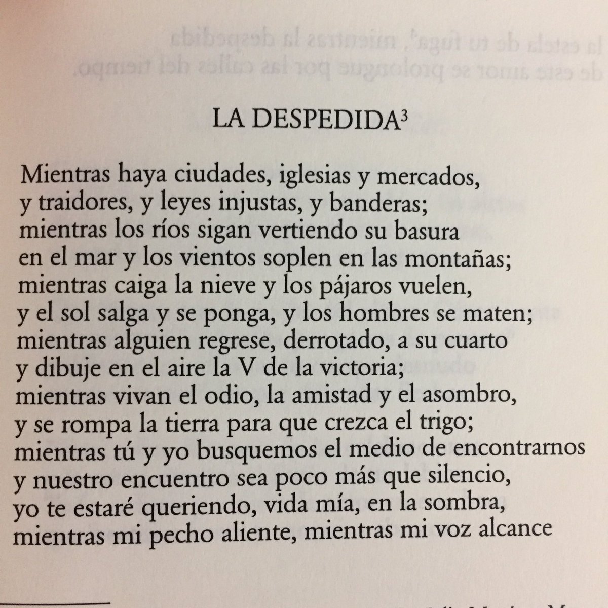 Pef Comportamiento Al por menor Poemas on Twitter: "La despedida, de Luis Alberto de Cuenca. "yo te estaré queriendo, vida mía, en la sombra" https://t.co/cyQI2NihJ8" / Twitter Pef Comportamiento Al por menor Poemas on Twitter: "La despedida, de Luis Alberto de Cuenca. "yo te estaré queriendo, vida mía, en la sombra" https://t.co/cyQI2NihJ8" / Twitter