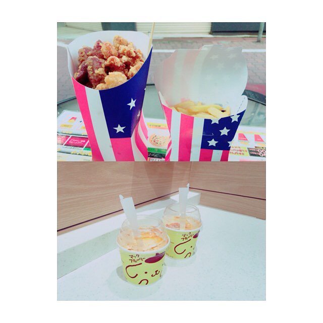 yorina1102's tweet photo. #1014 #チキン ＆#ピザ #ボス #唐揚げ #ポテト #マクドナルド #マック #フルーリー #ポムポムプリン #chicken ＆#pizza 🍕#boss #friedc… https://t.co/vMLRryHvfT https://t.co/TIwPB7V2RJ