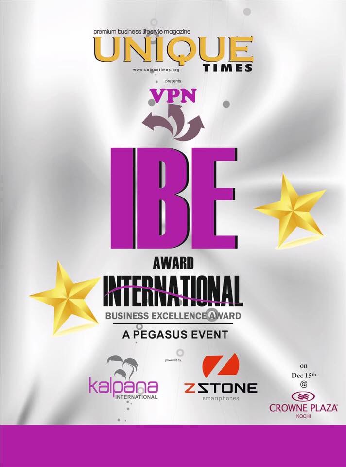 PegasusAjit's tweet photo. VPN IBE Award on Dec 15th :) #VPN_IBE_Award #UniqueTimes #ZStone_.smartphone #Kalpana_International https://t.co/etZe8AjZs7
