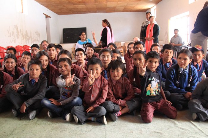 mycro_cosm's tweet photo. kids of Panamik school #Ladakh #SBIndia2016 https://t.co/W9kDDuoyeN