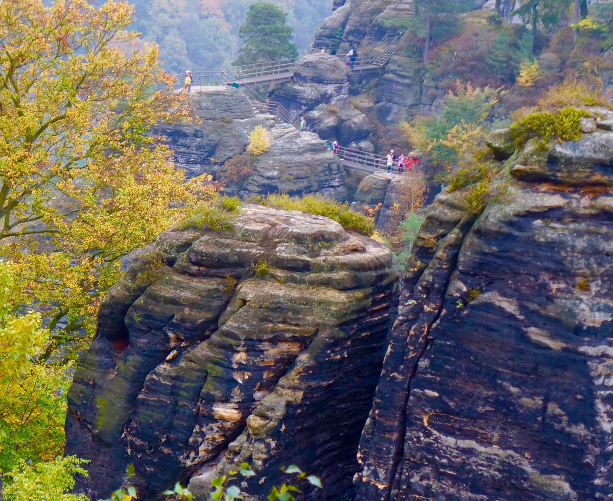 susankime's tweet photo. Thx @VikingRiver #greatcruise #Bastei in #saxony #uniquerocks #pictureslooklikepaintings #theyaren't!! https://t.co/tcC9Ej8rGX
