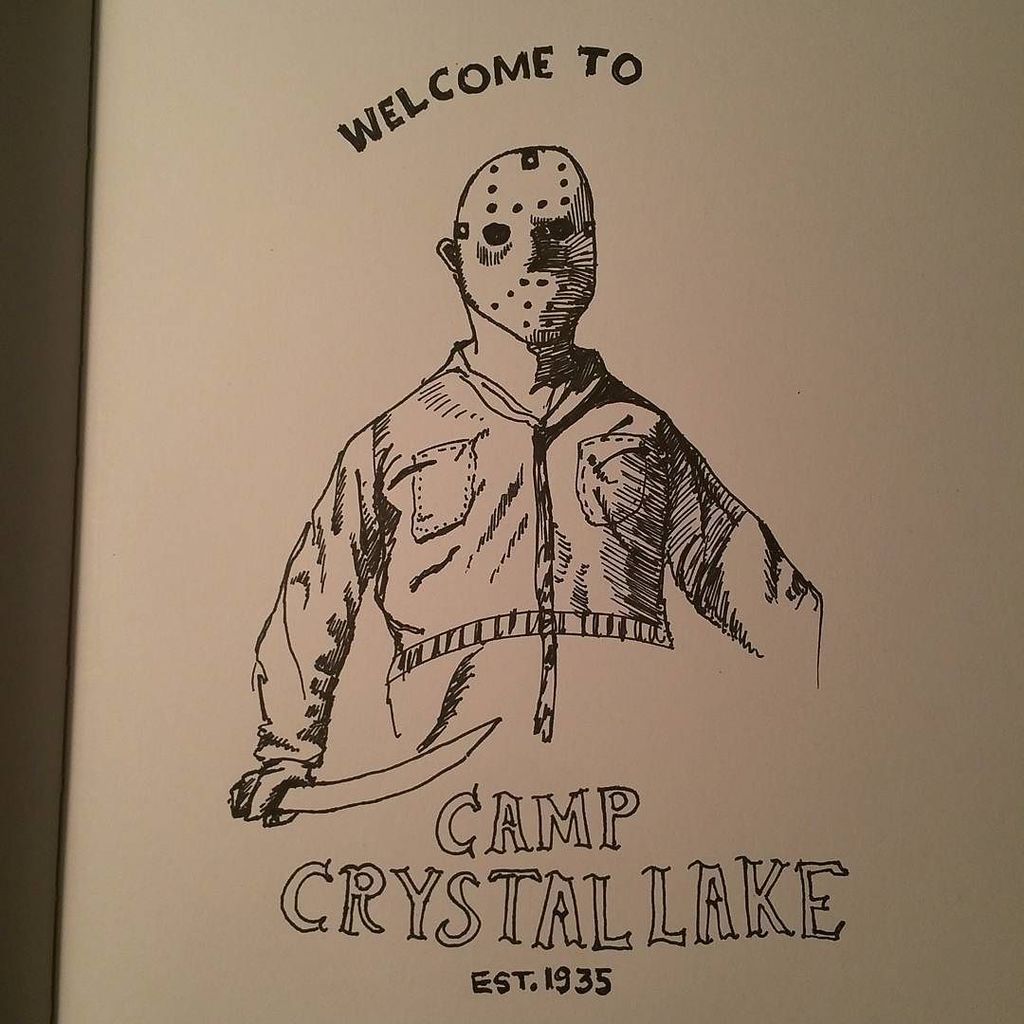 evilmarrypopins's tweet photo. Day 17 of #31daysofinktober. #fridaythe13th #jason #inktober #31daysofhalloween https://t.co/yH9SXIOl2P Day 17 of … https://t.co/f39iJYaw5x