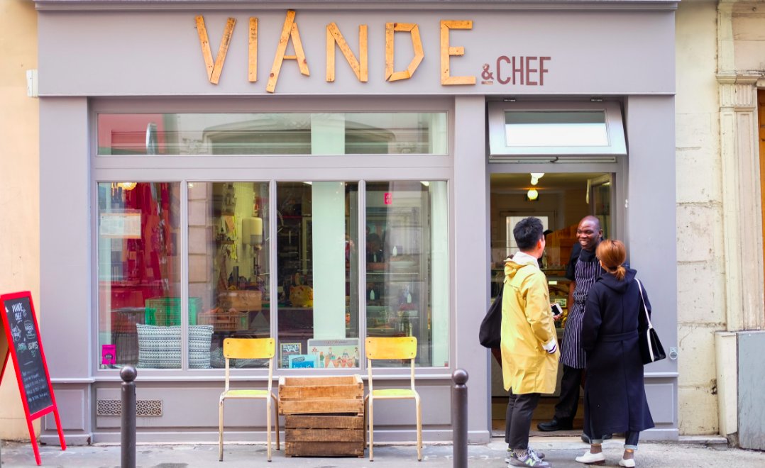 PARIS : Une boucherie pas comme les autres qui rassemble bouchers et cuisiniers passionnés via <a href="/LMbaladeuses/">Les mains baladeuses</a> #artisan #concept #savoirfaire