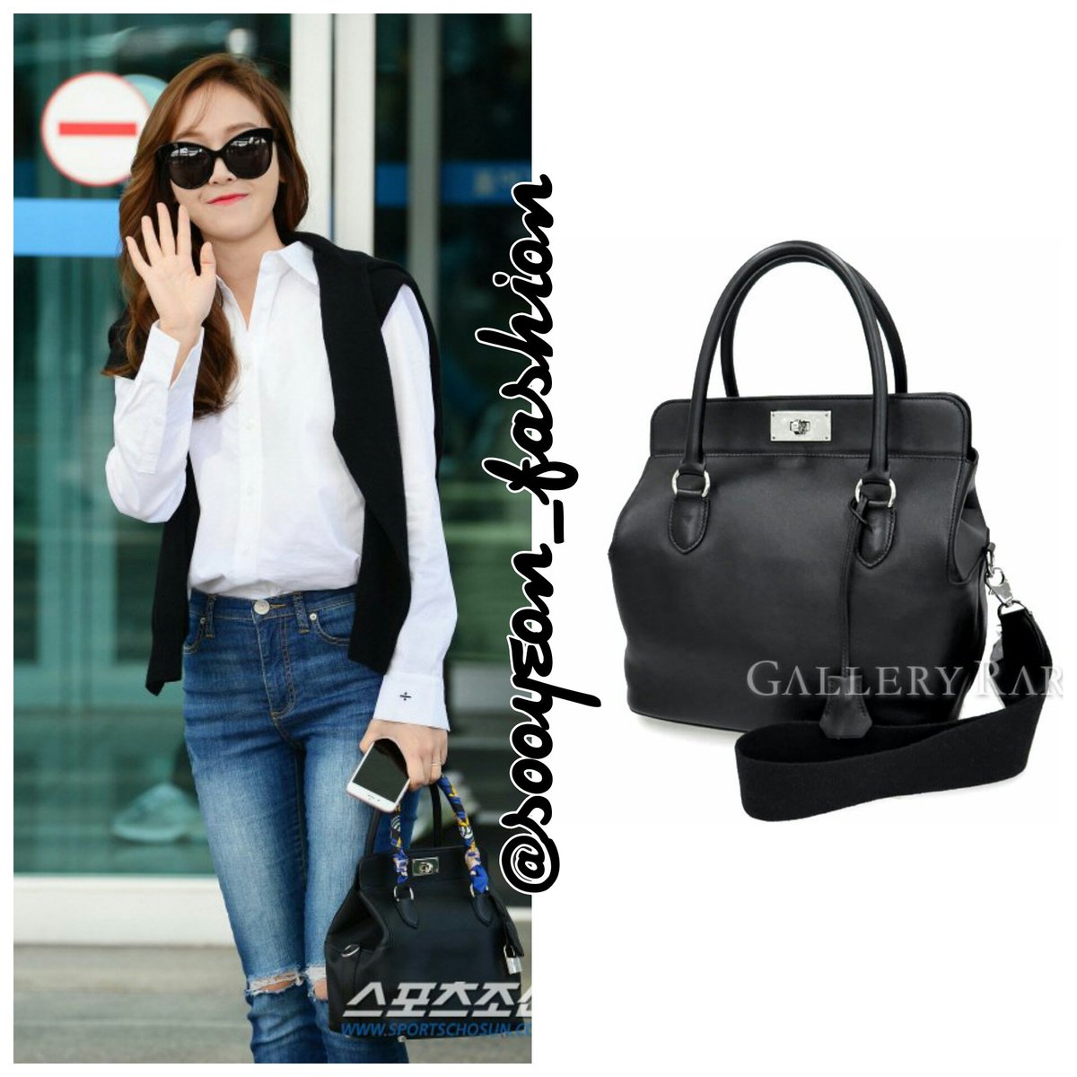 jsy fashion on X: 161209 Incheon Airport HERMES: Lindy 30 Satchel