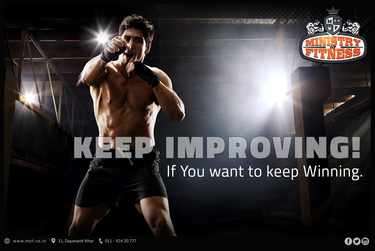 MOFDELHI's tweet photo. Improvement is the only way to up! #fitness #health #life #ambition #workout #success https://t.co/D2OE0O5mj1