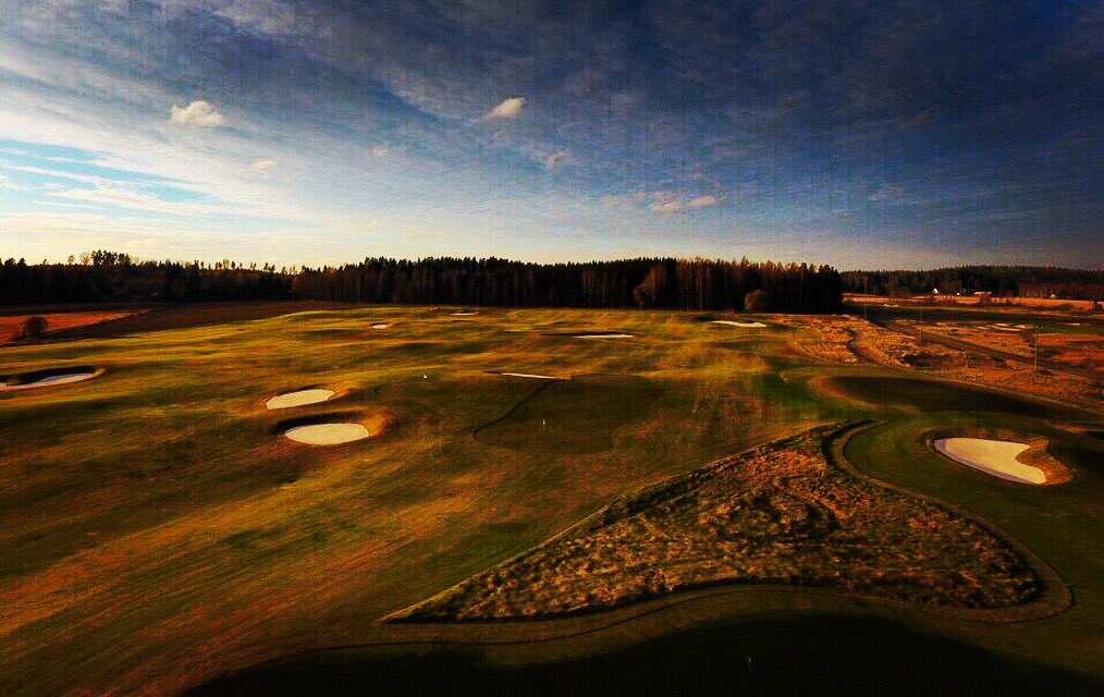 Learning aerial photography <a href="/kytaja_golf/">Kytäjä Golf</a> practise range #drone #kytäjä #phantom4 📷TomiNatriProductions