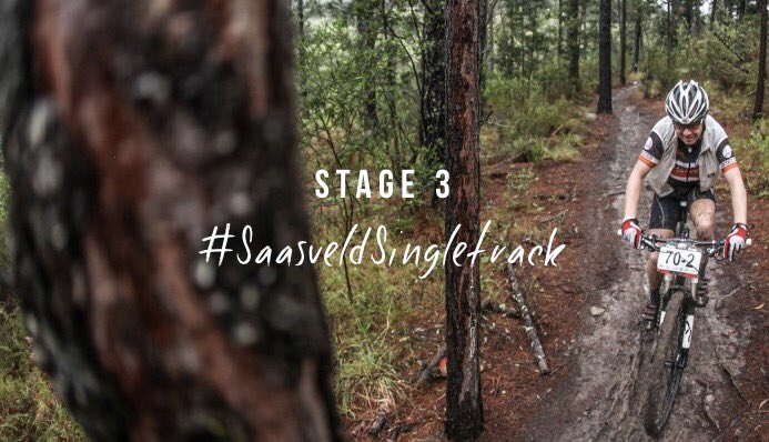 CapePioneer's tweet photo. 25kms of adrenaline pumping enkelspoor awaits riders ahead of this morning's #CPT2016 Stage3 #saasveldsingletrack. Kickoff at 8am https://t.co/kofWj2M3Ia
