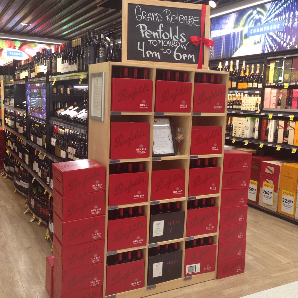 cdponsonby's tweet photo. Penfolds Global Release right here in Ponsonby tomorrow 4pm. Be the first in the world to taste the newest Grange https://t.co/QBdO0hA59P