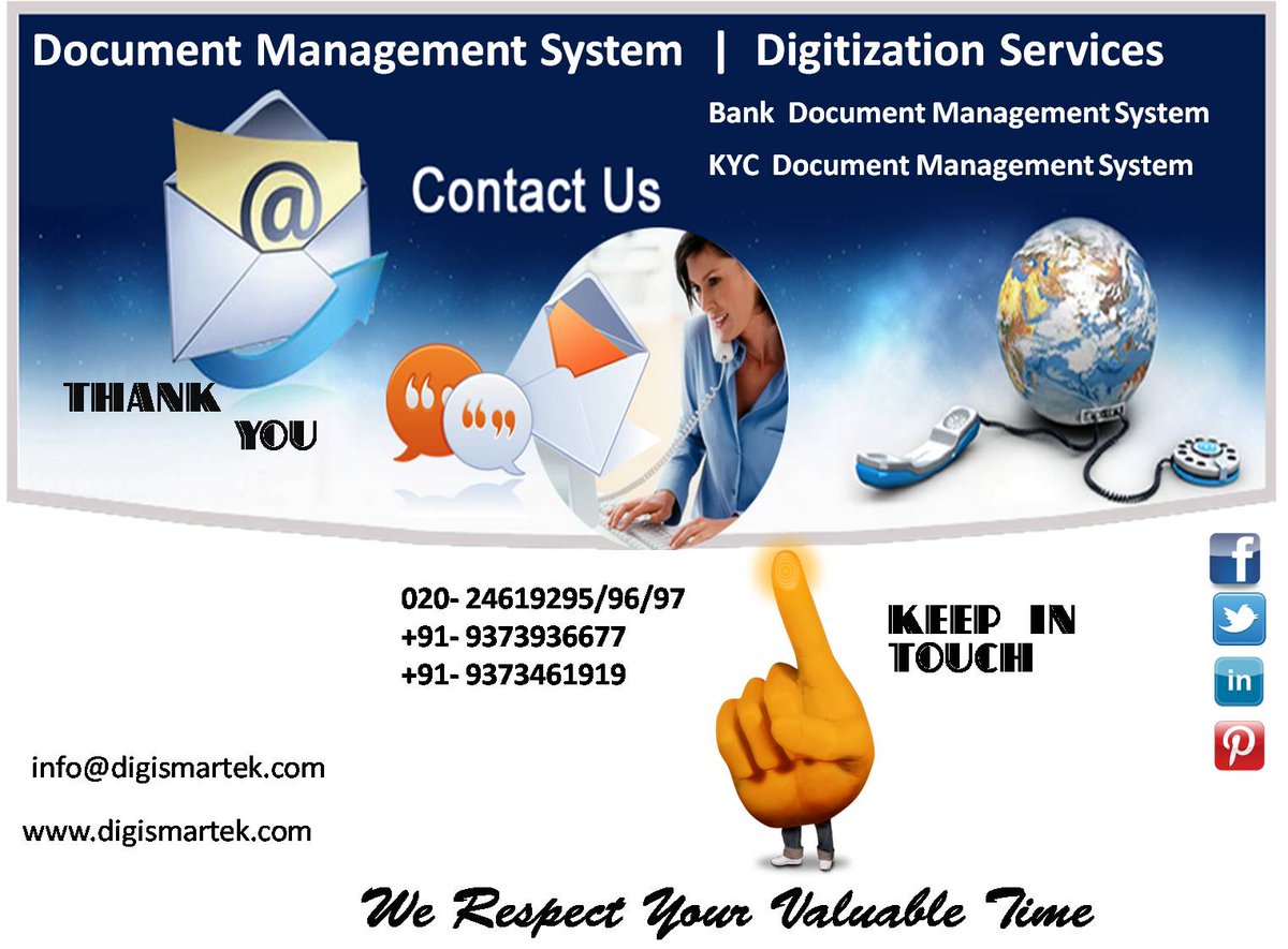 DigiSmartek's tweet image. Digismartek provides DMS services such as 
#DocumentManagementSystemSoftware #BankDocumentManagementSystem #KYCDocumentManagementSystem