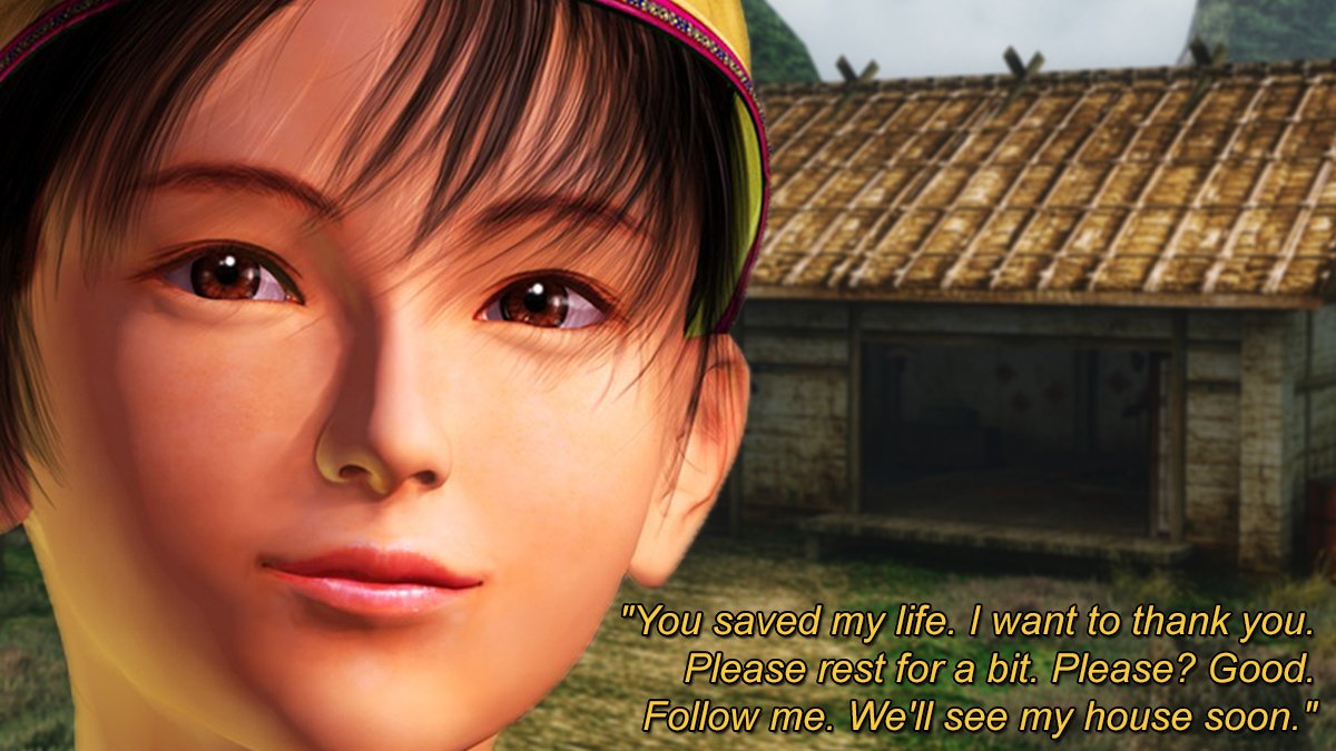 SupportShenmue's tweet photo. #SaveShenmueHD trends: @ShenmueForever: '#Shenmue 1&2 famous quotes... #SaveShe… https://t.co/ekm0C72fnr, see more https://t.co/Tu1znOpUsp