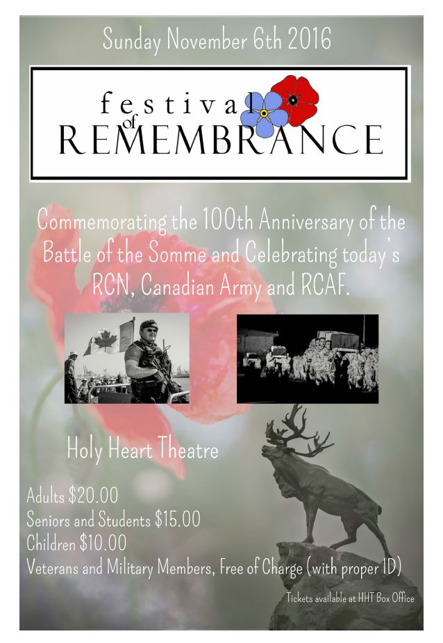 LegionNLCA's tweet photo. Be sure to check out the Festival Of Remembrance @Honour100 @NFLDGreatWar @RNFLDRmuseum https://t.co/yAAeIPhaXj