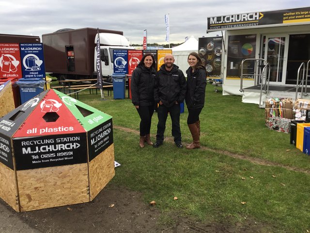 MJChurchEWM's tweet image. We are at #ShowmansShow Pop along to Stand 135, Ave A to see our new recycled wood bins and meet the team